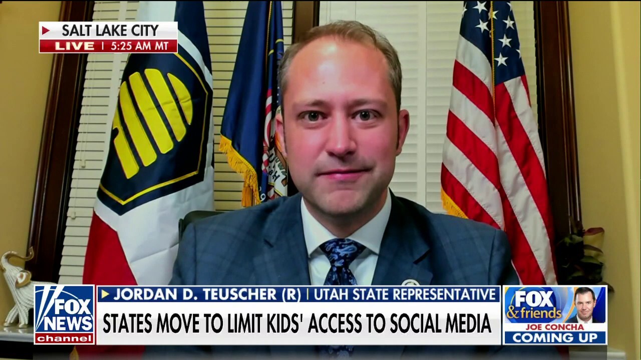 Utah lawmaker warns social media companies harm children as state moves to limit access