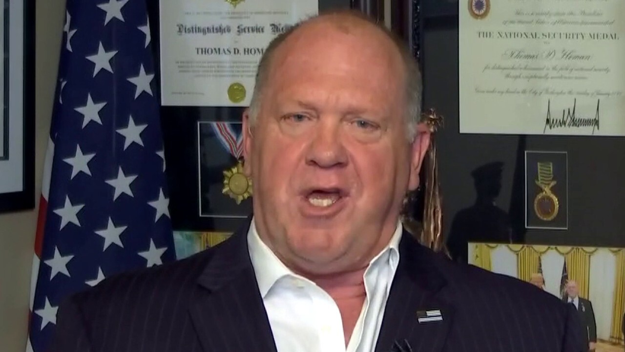 Tom Homan sounds off on Biden ‘enticing’ illegal border crossings