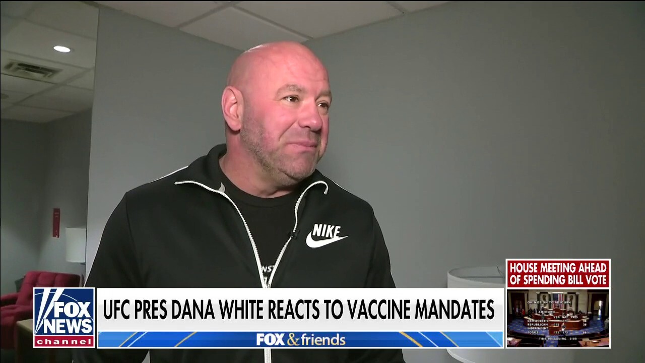 FOX NEWS: Dana White explains why he opposes vaccine mandates November 5, 2021 at 08:19PM