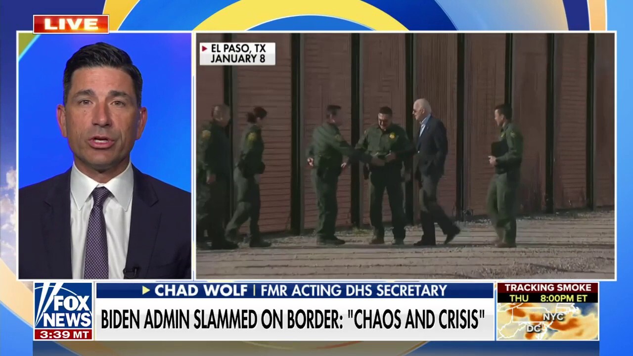 Former acting DHS secretary slams Biden admin for 'lying to Americans' about 'severity' of border crisis