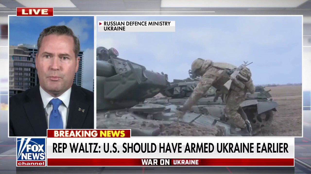 Give Ukrainians weapons and training to win: Rep. Waltz