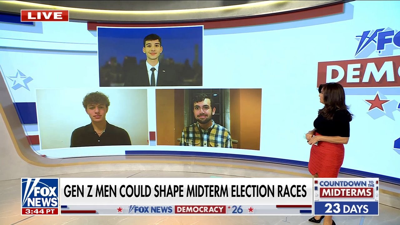 Gen Z male voters share top issues ahead of midterm elections