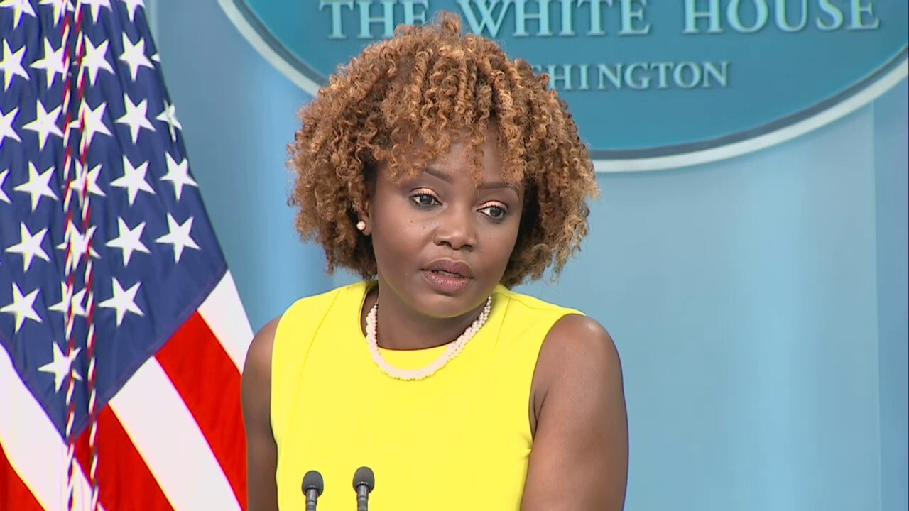 White House press secretary Jean-Pierre gets defensive when asked about Biden's age