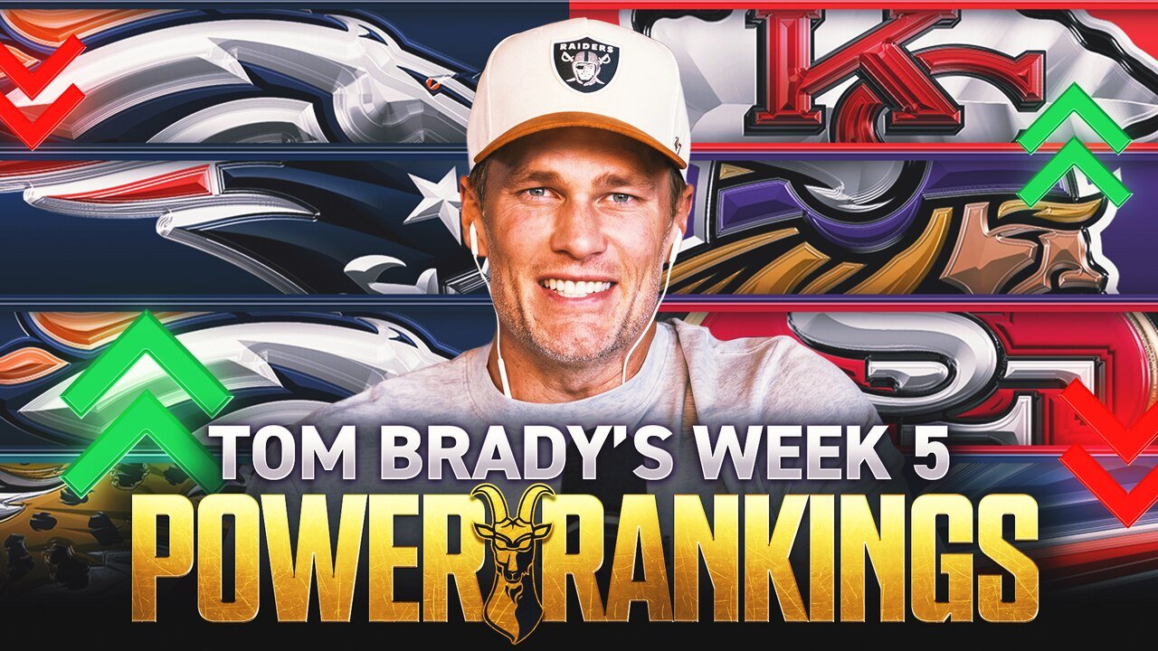 Tom Brady's Week 5 NFL Power Rankings 🚨