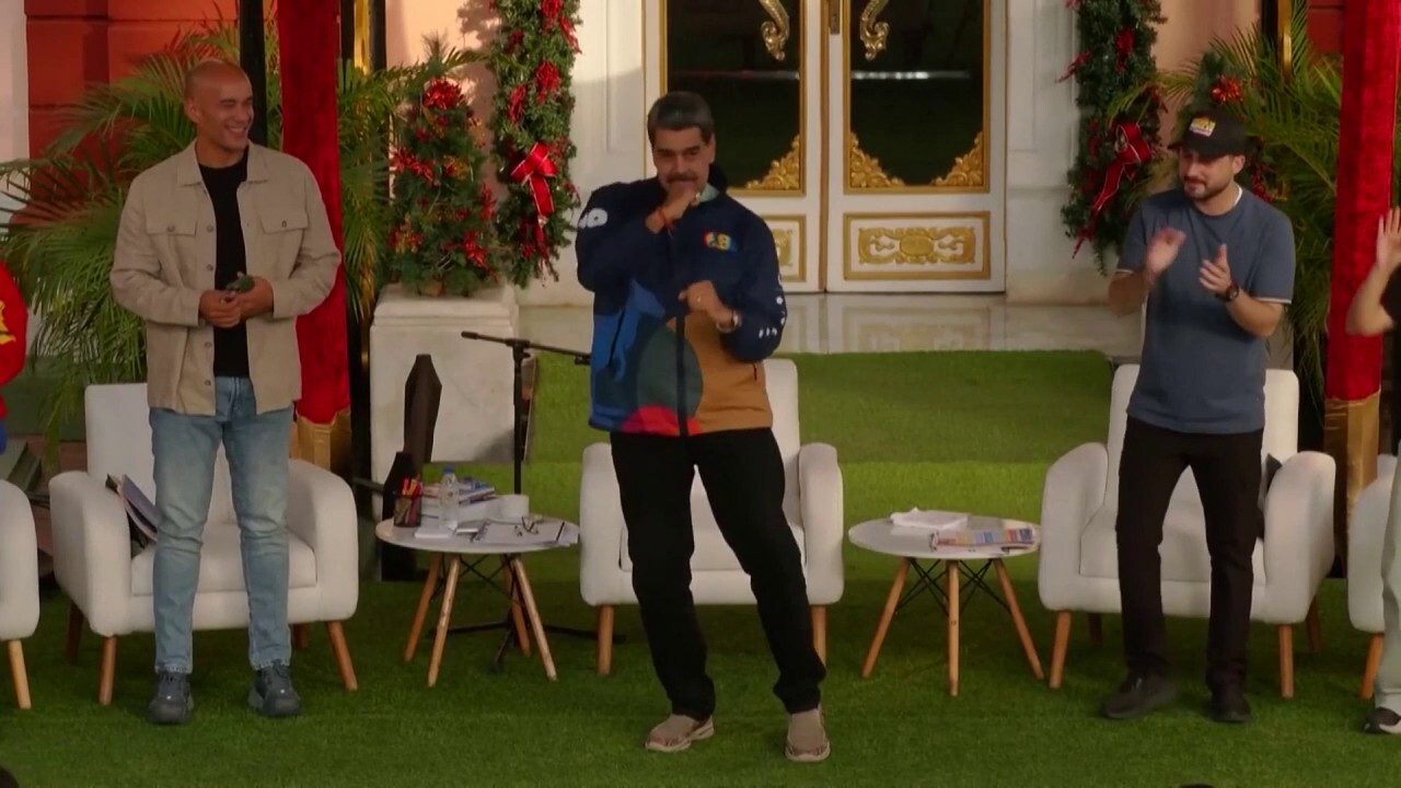 Maduro grooves to peace anthem remix amid tensions with US