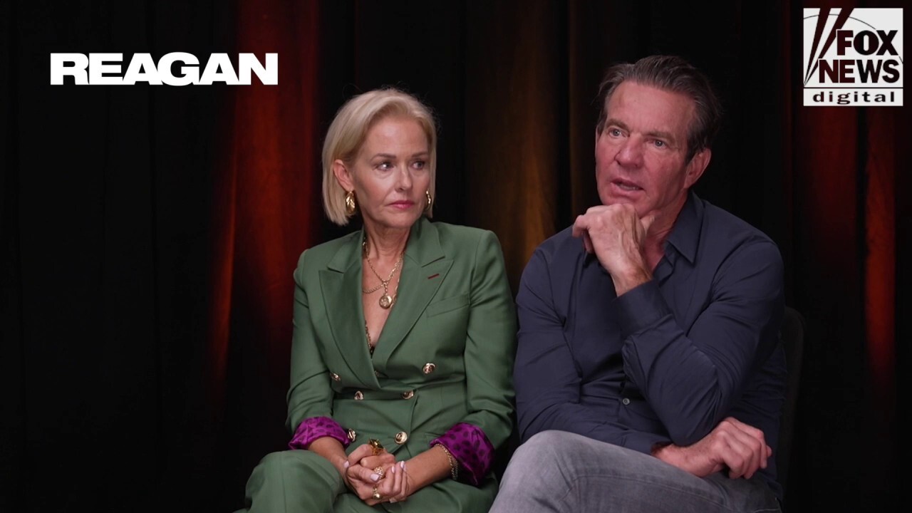 ‘Reagan’ stars Dennis Quaid and Penelope Ann Miller on getting into character as famous first couple