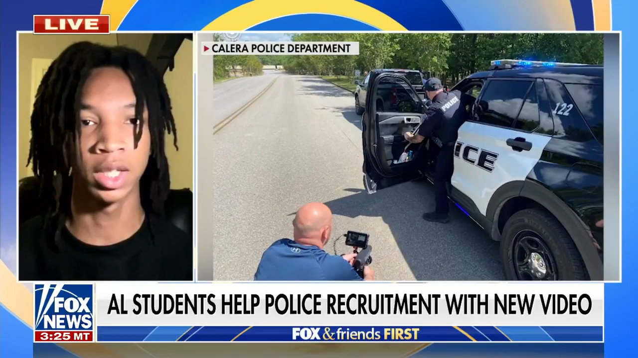 Alabama students help police with recruitment video