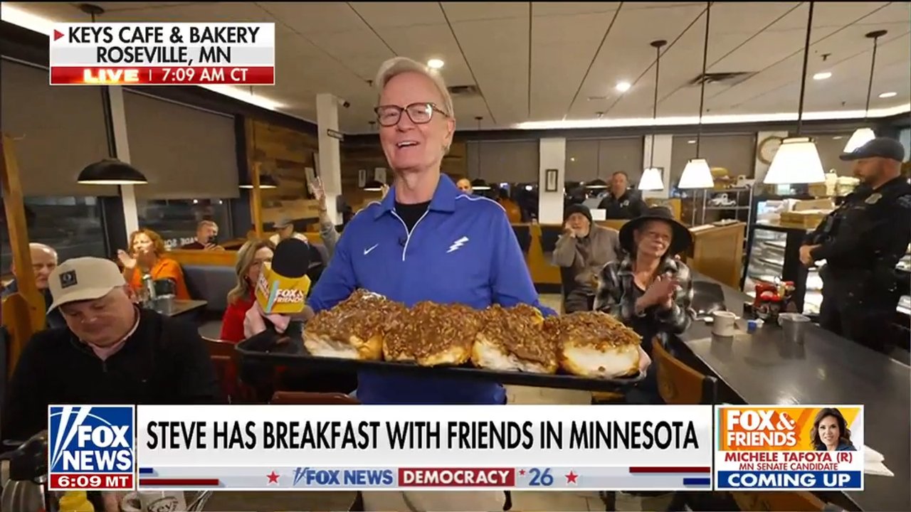 Politics on the menu as Minnesota voters gather at local bakery