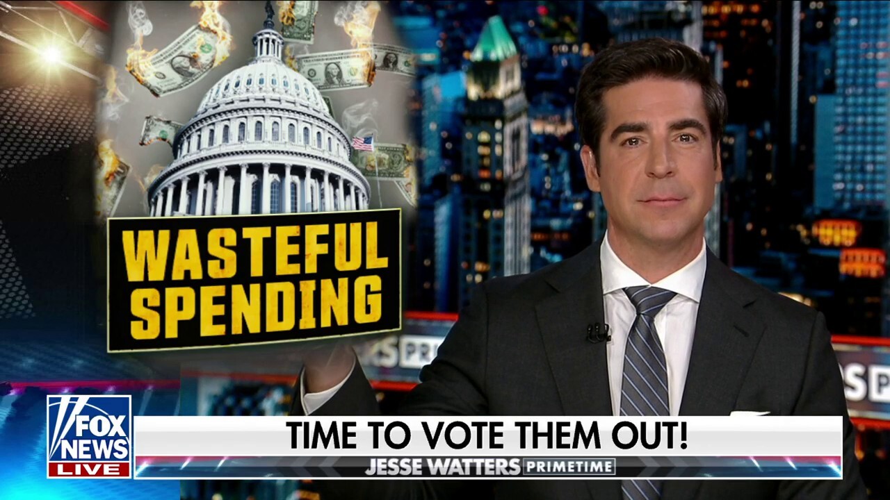 Jesse Watters: It's time to vote them all out! | Fox News Video