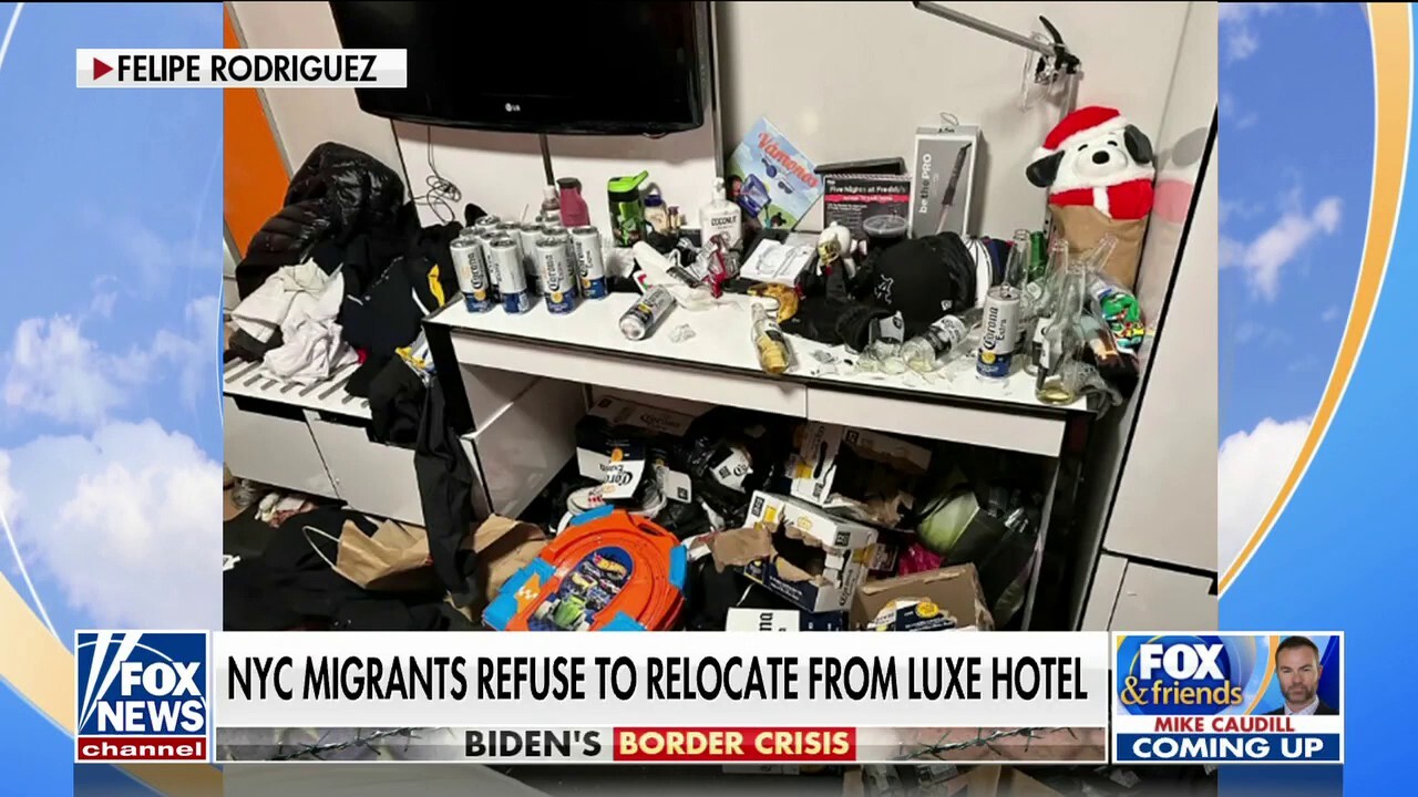 NYC hotel employee sounding alarm on 'total chaos' as migrants trash luxury hotel