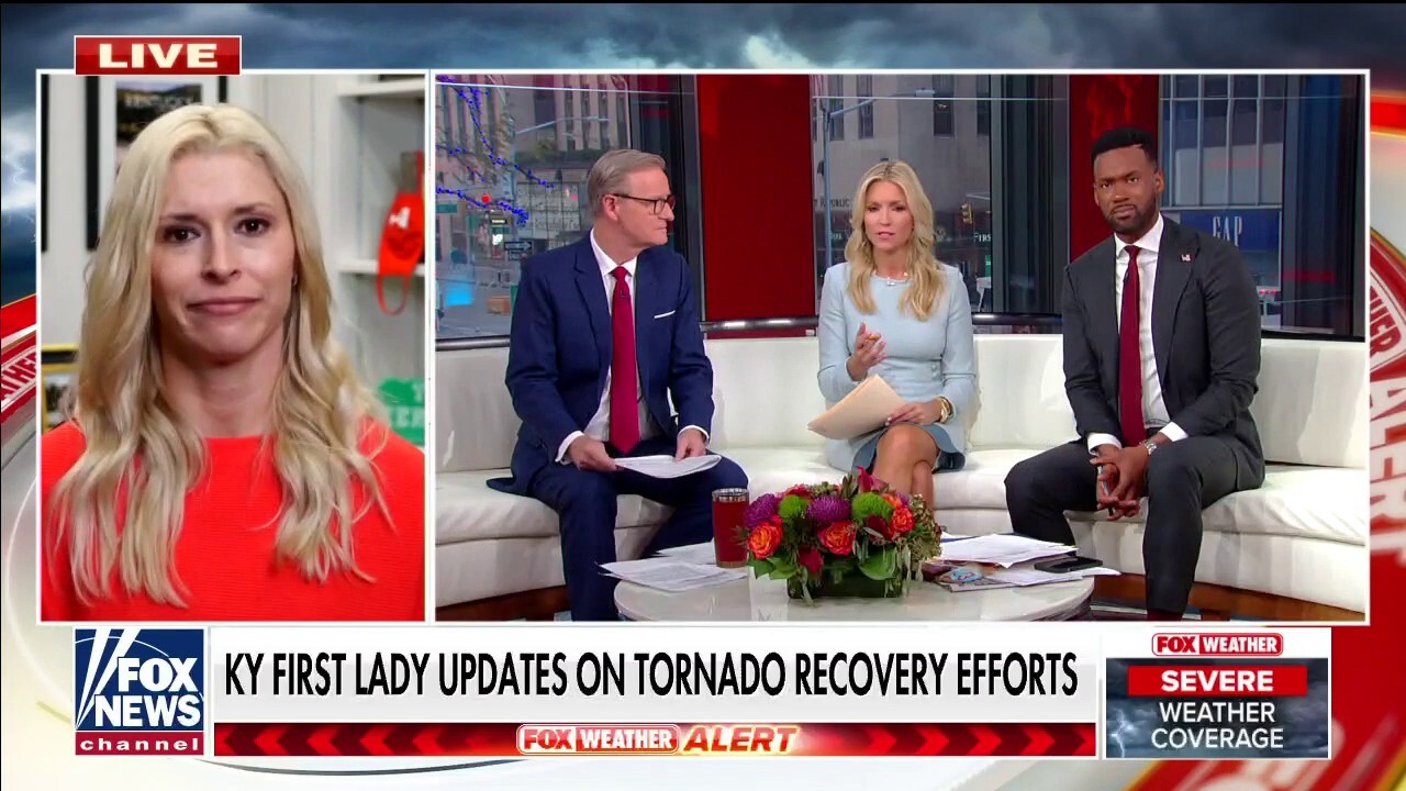 First Lady of Kentucky on her efforts to give back to families who lost everything in the tragic tornadoes