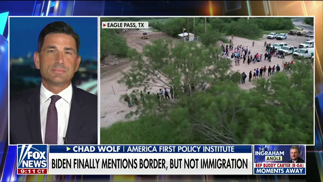 Biden administration repeatedly refuses to acknowledge role in border crisis: Chad Wolf