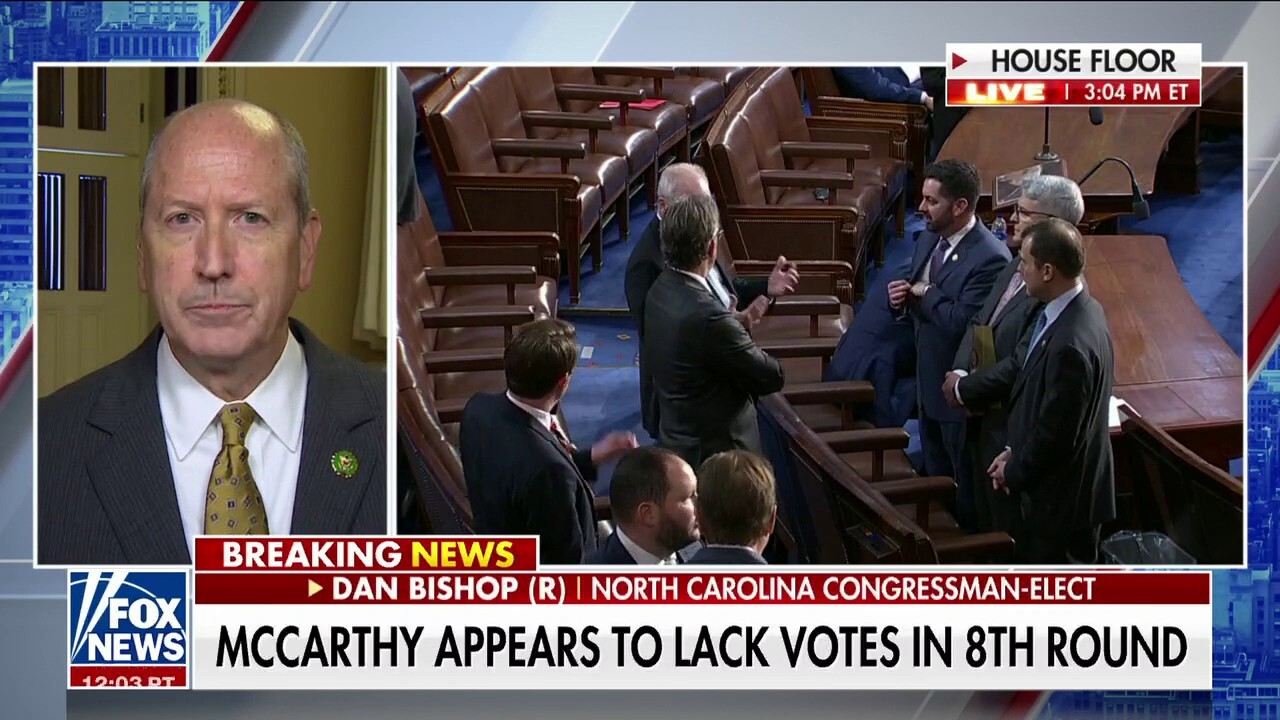 'We need to change Congress': Dan Bishop on House speaker race