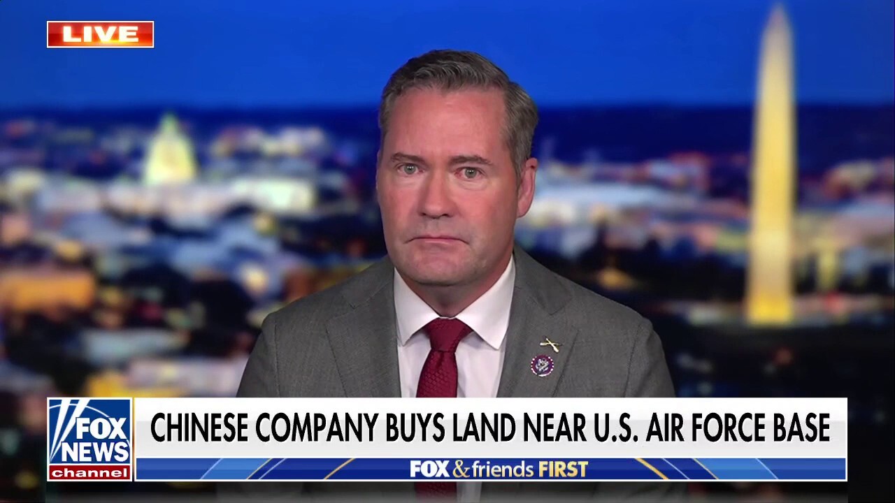 Chinese company purchases land near US Air Force base amid 'economic war' with America