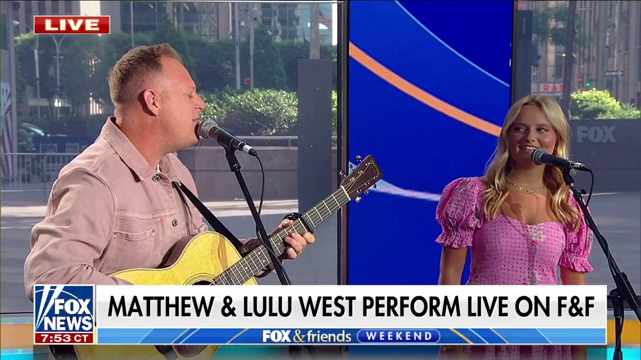 Matthew and Lulu West perform live on ‘Fox & Friends Weekend’