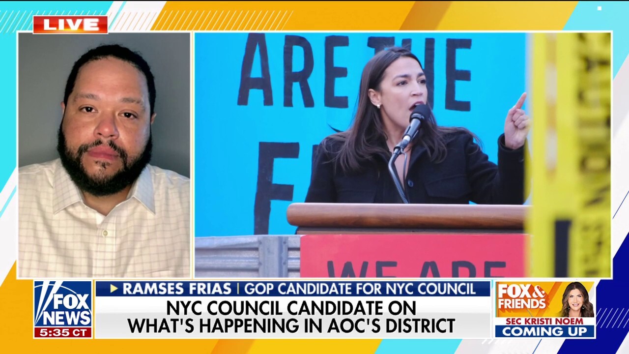 NYC council candidate calls out ‘atrocious’ quality of life in AOC’s district