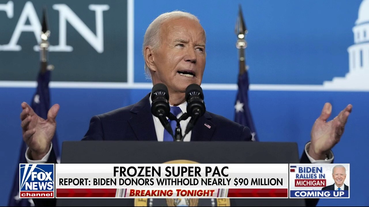 Biden donors withhold $90 million: Report
