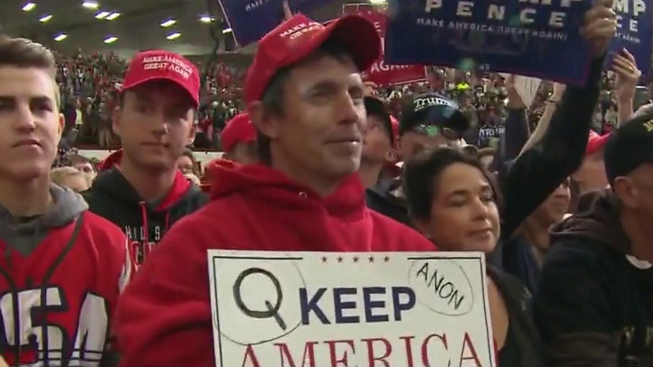 Trump praises supporters of QAnon conspiracy theory