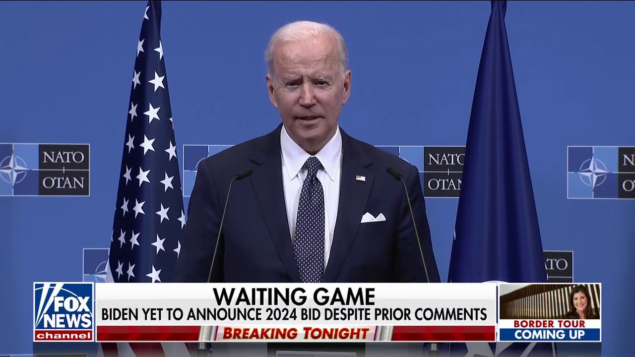 Biden playing the waiting game with potential 2024 announcement 