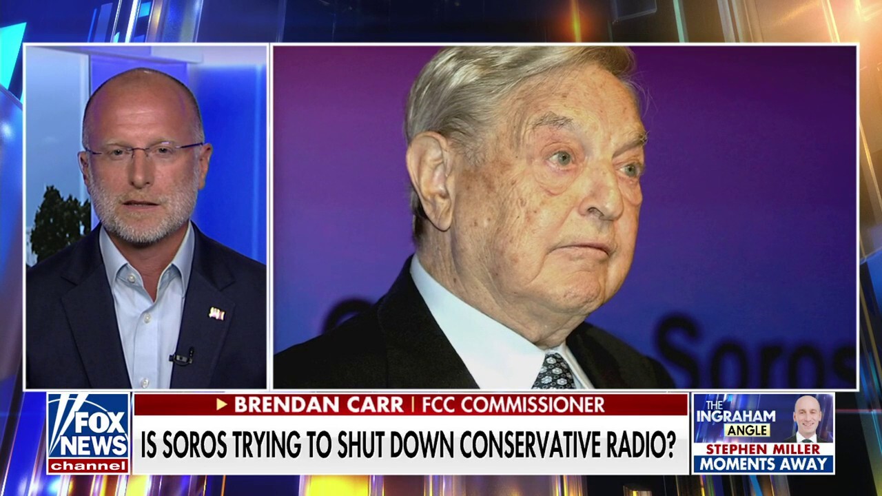 FCC Commissioner Brendan Carr: There is concern over George Soros purchasing Audacy