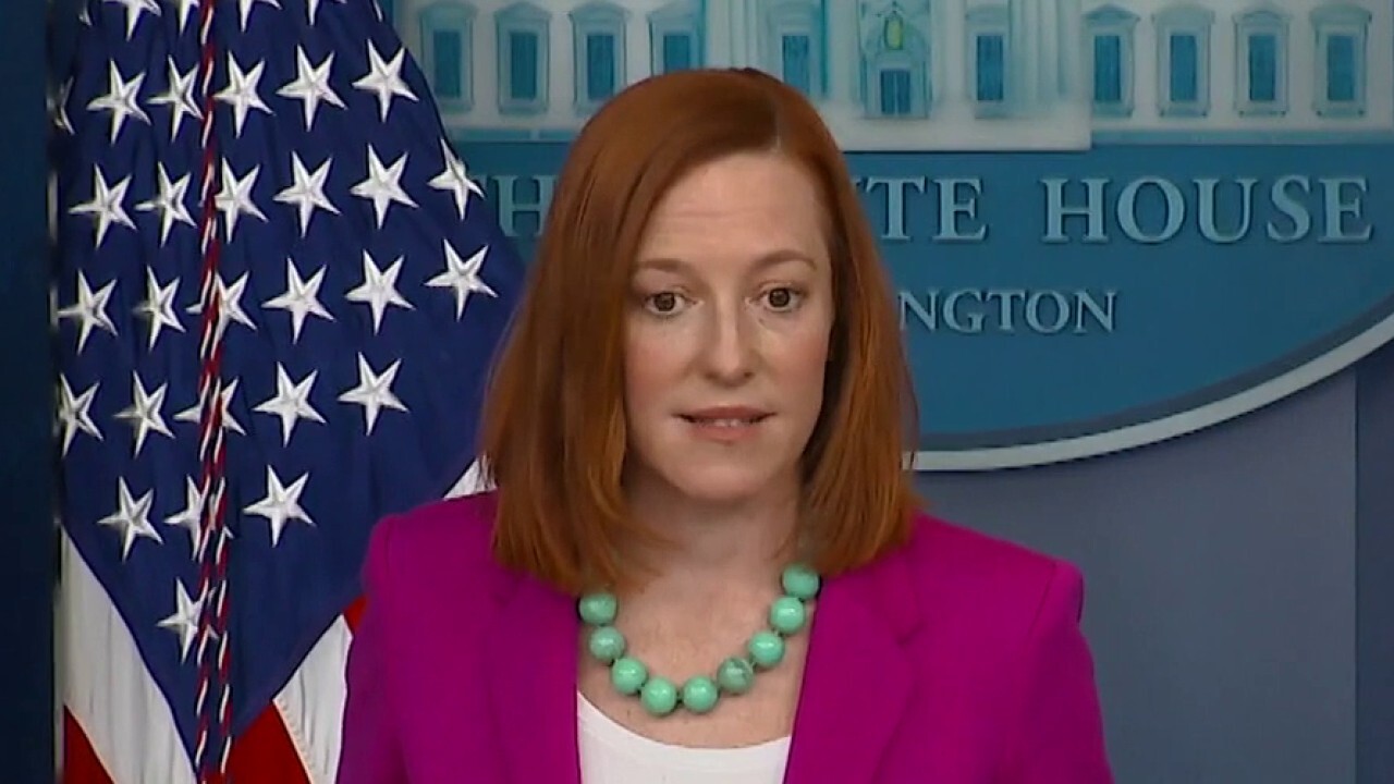 The Space Force “absolutely” has “full support” for the Biden administration, Psaki said after controversial comments