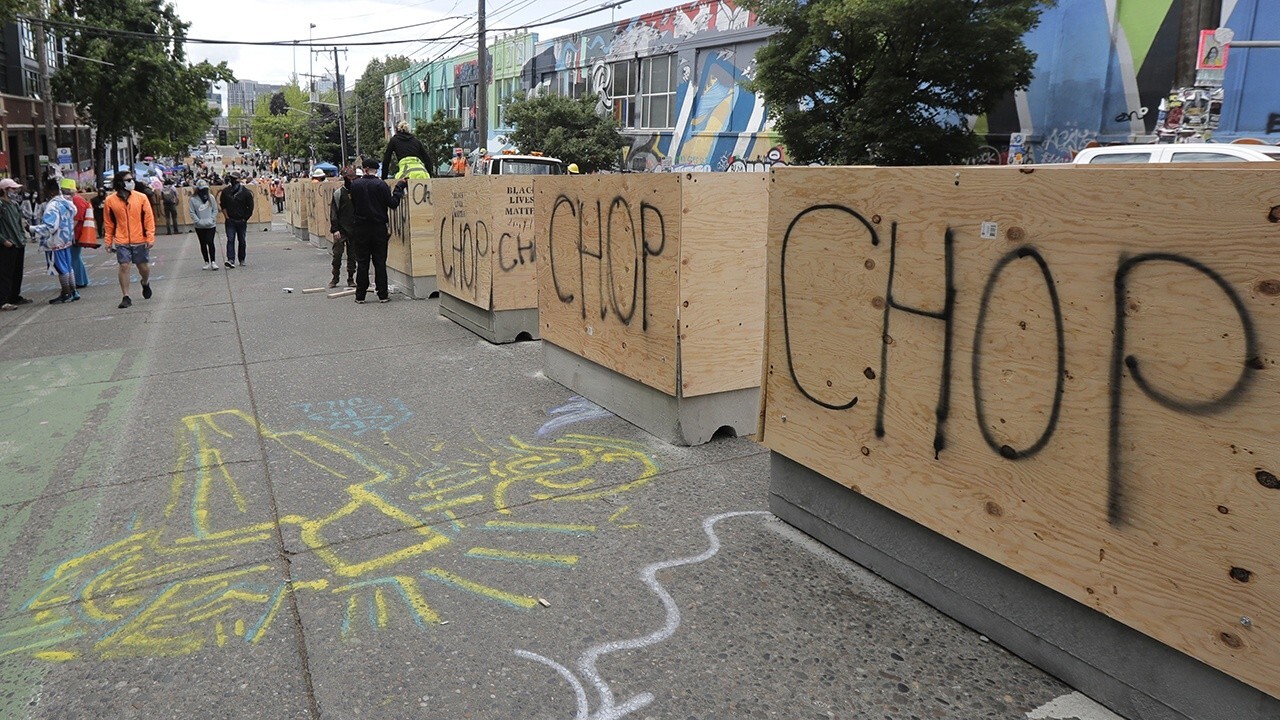 Seattle installs new concrete barriers in 'CHOP' zone after negotiations with protesters 