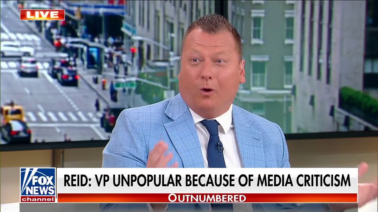 'Outnumbered' pushes back on MSNBC host's claim about Kamala Harris media coverage