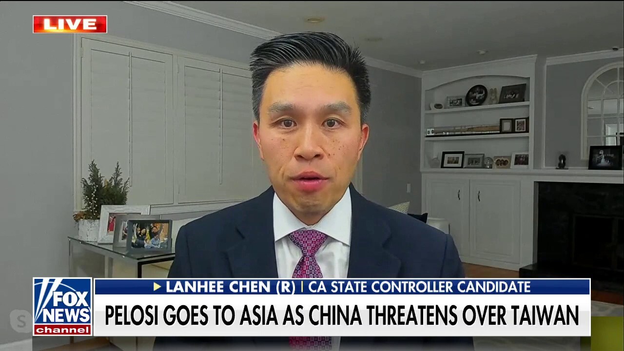 Son of Taiwanese immigrants slams China over Pelosi's Asia trip: 'We need to stand with Taiwan'