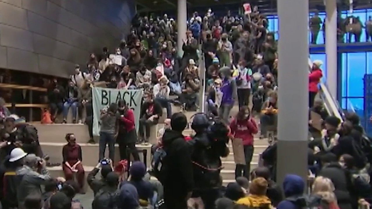 Protesters take over Seattle City Hall with calls to defund police department