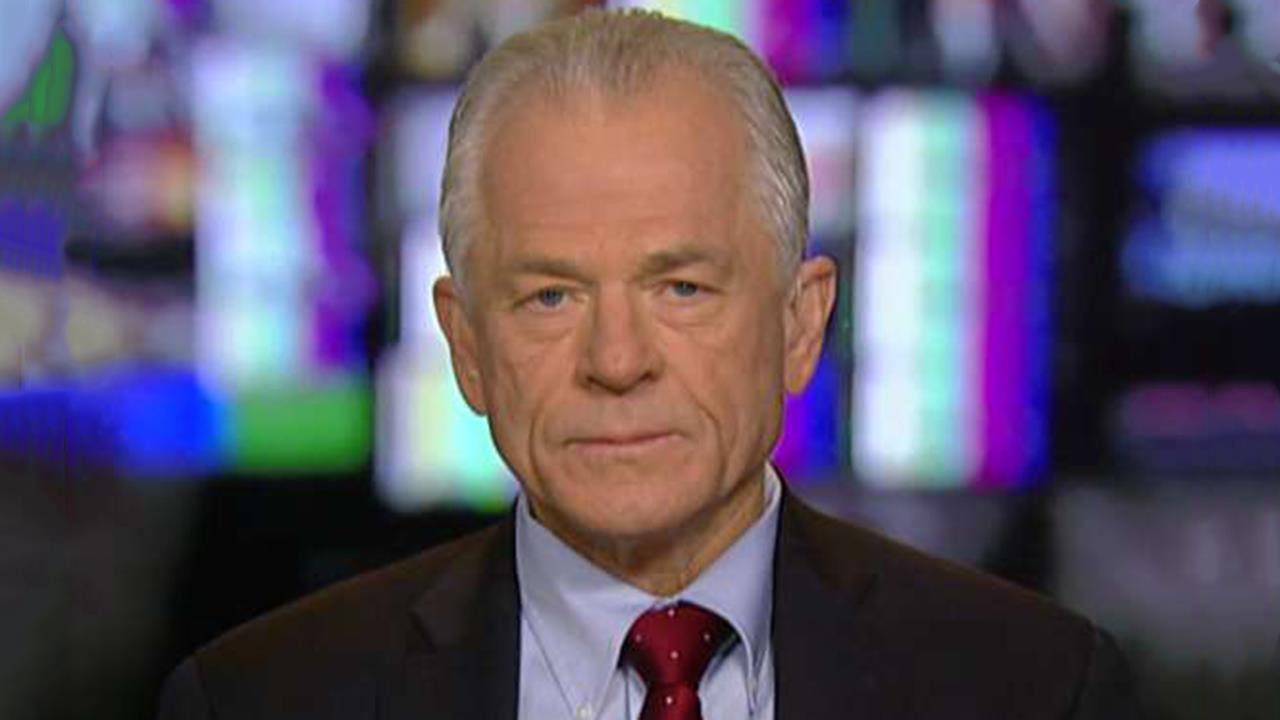 White House's Peter Navarro on John Kelly, stock market drop