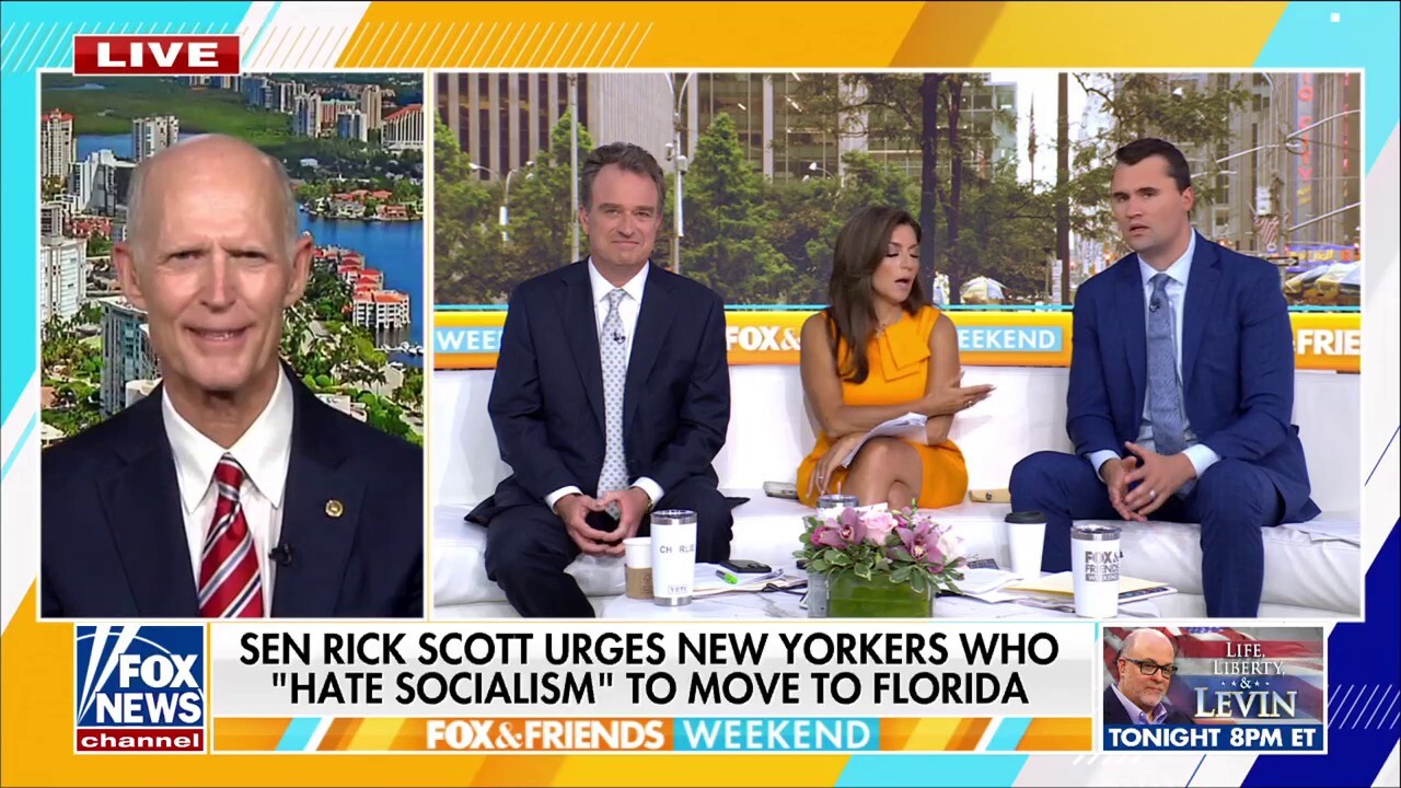 Sen. Scott touts Florida's 'land of opportunity' amid NYC socialism rise