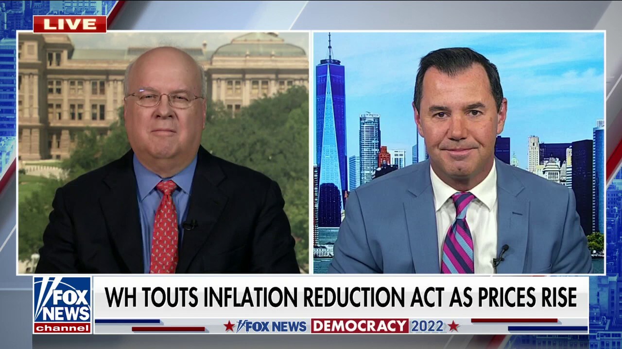 Rove: Biden 'selling phony' success on Inflation Reduction Act to America