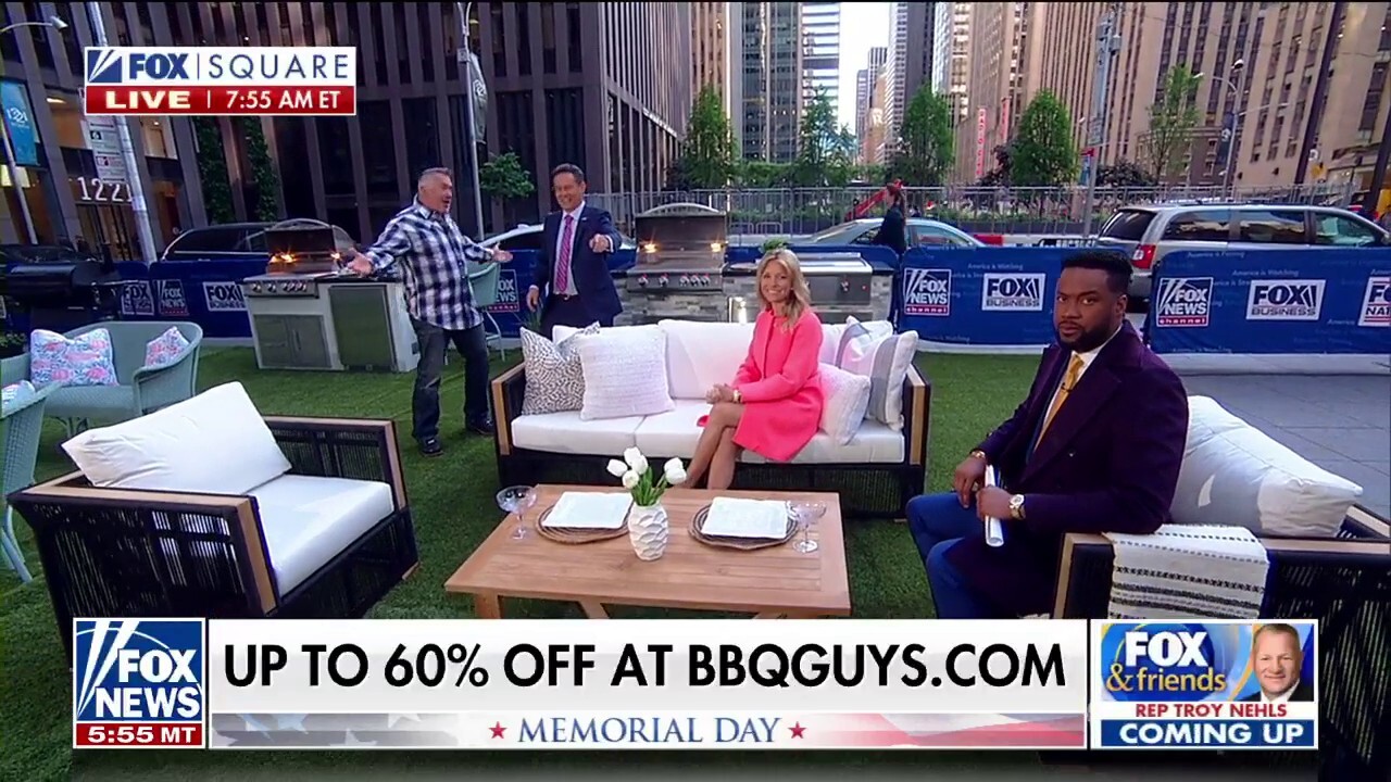 'Fox & Friends' gets ready for Memorial Day weekend with BBQGuys' Skip Bedell