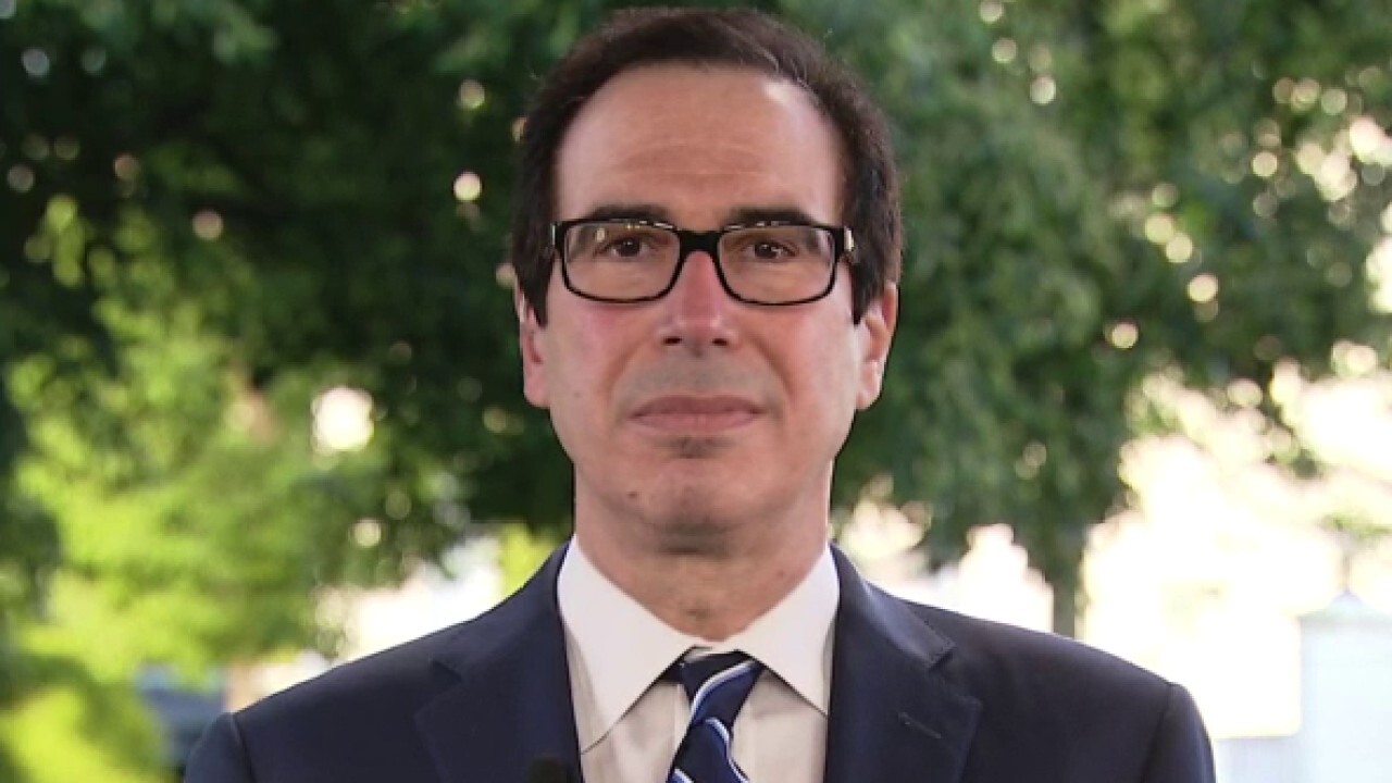 Treasury Secretary Steven Mnuchin discusses the importance of taking advantage of low-interest rates and points to why taxpayer money can't be spent frivolously with regard to passing stimulus packages in Congress. 