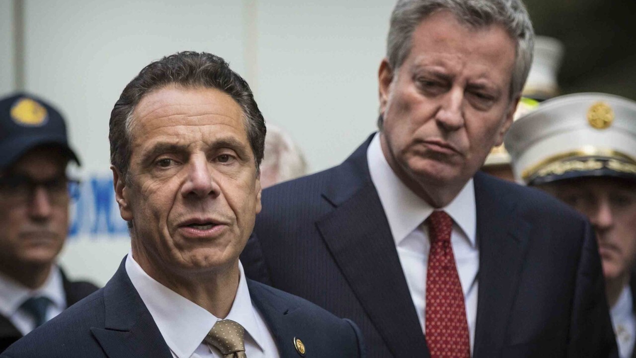 NYC Mayor de Blasio calls for Gov. Cuomo's resignation amid scandals