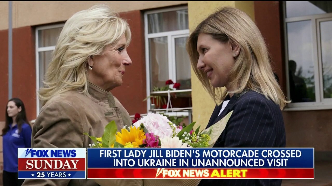 First Lady Jill Biden meets with First Lady of Ukraine in announced visit