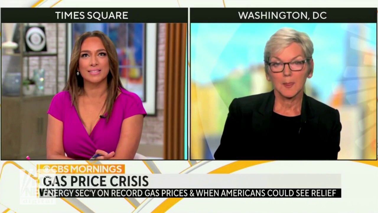 CBS News asks Energy Secretary if high gas prices have 'silver lining' for green energy