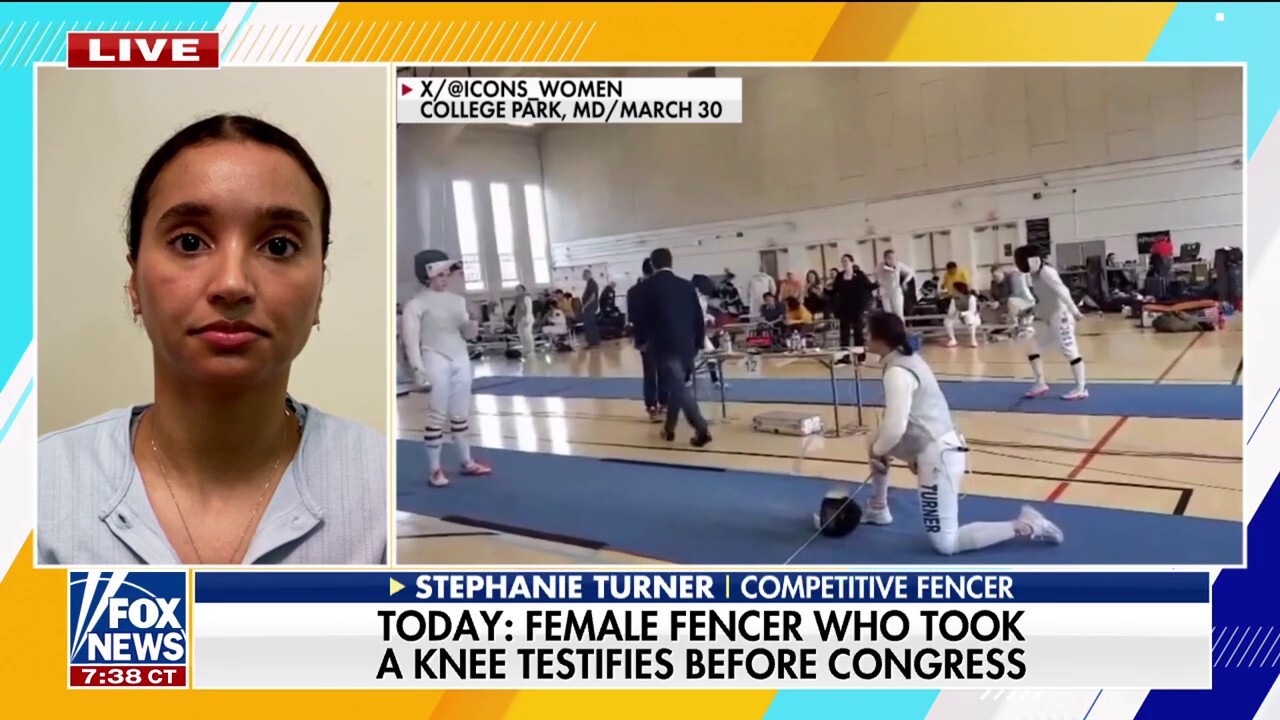 Fencer who refused to face trans opponent set to speak before Congress