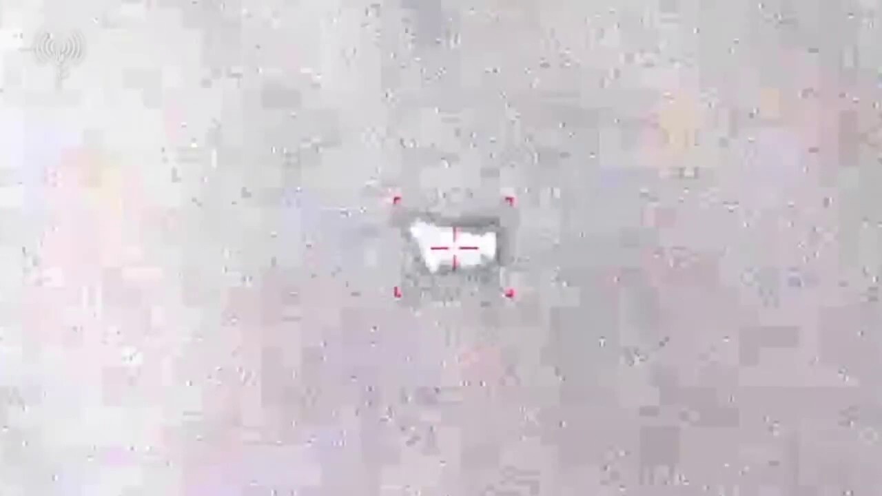 IDF naval ship intercepts drones launched from Iran