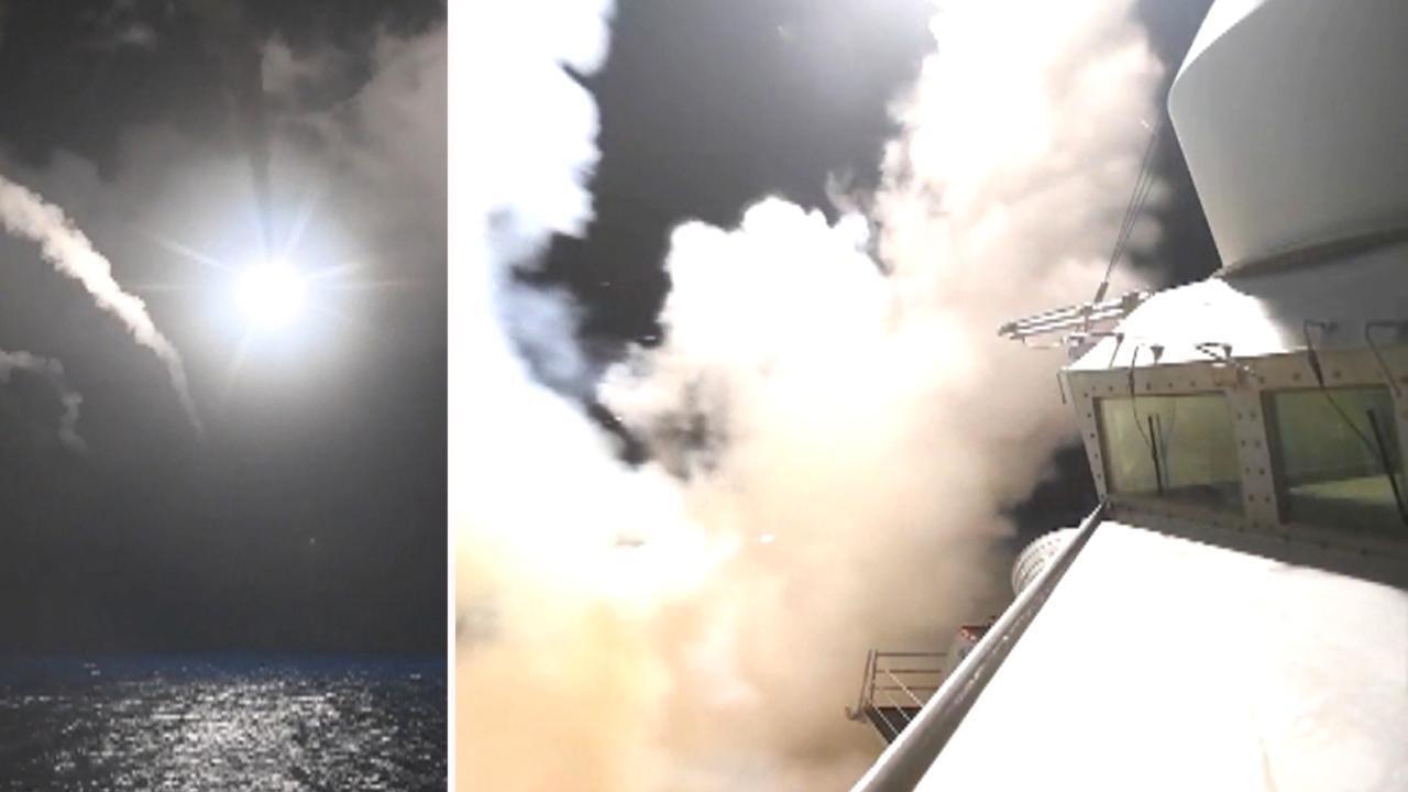 Pentagon releases video of missiles launched from destroyer| Latest ...