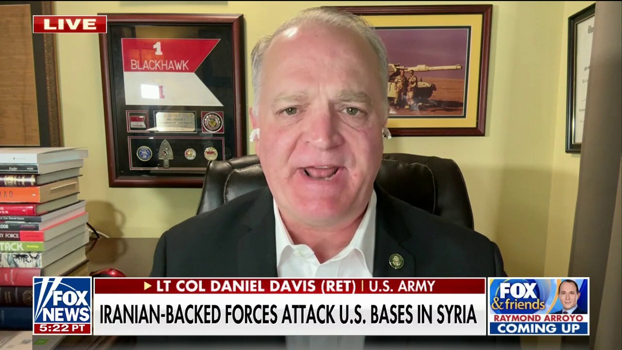 Biden must get US troops 'out of harm's way' in Syria: Ret. Lt. Col. Daniel Davis