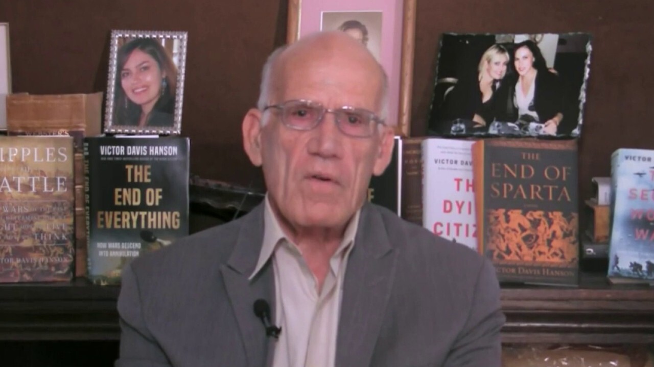 Victor Davis Hanson warns America is losing its 'moral credibility' and 'deterrence'