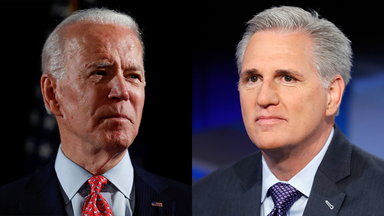Joe Biden is 'surrendering to socialist' wing of Dem party: Kevin McCarthy