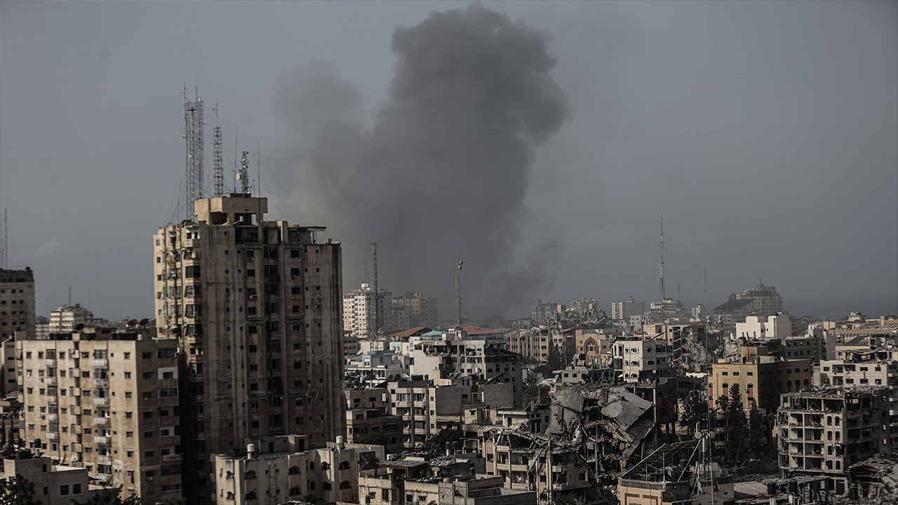 WATCH LIVE: Live look at Gaza as Israel ground invasion looms