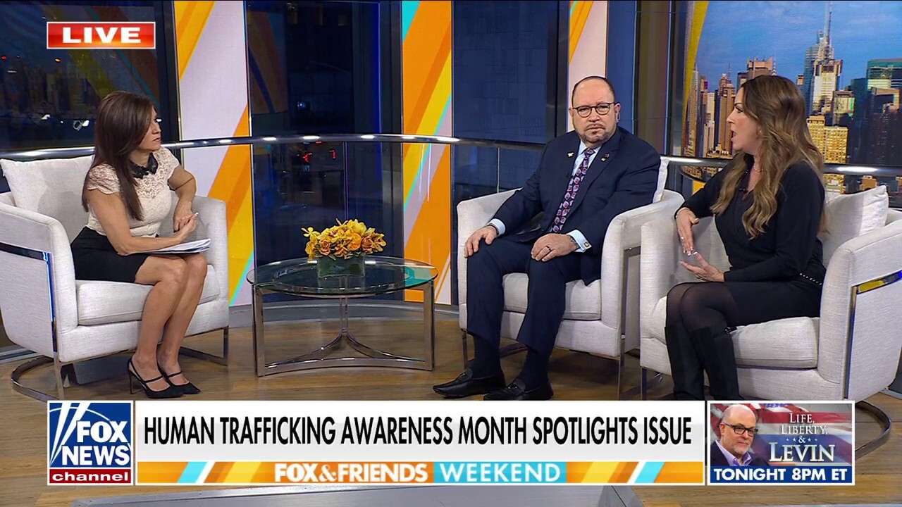 CEO of Goya Bob Unanue and Fox News contributor Sara Carter join 'Fox & Friends Weekend' to discuss the Goya Cares initiative teaming up with Tom Homan to locate missing migrant children. 