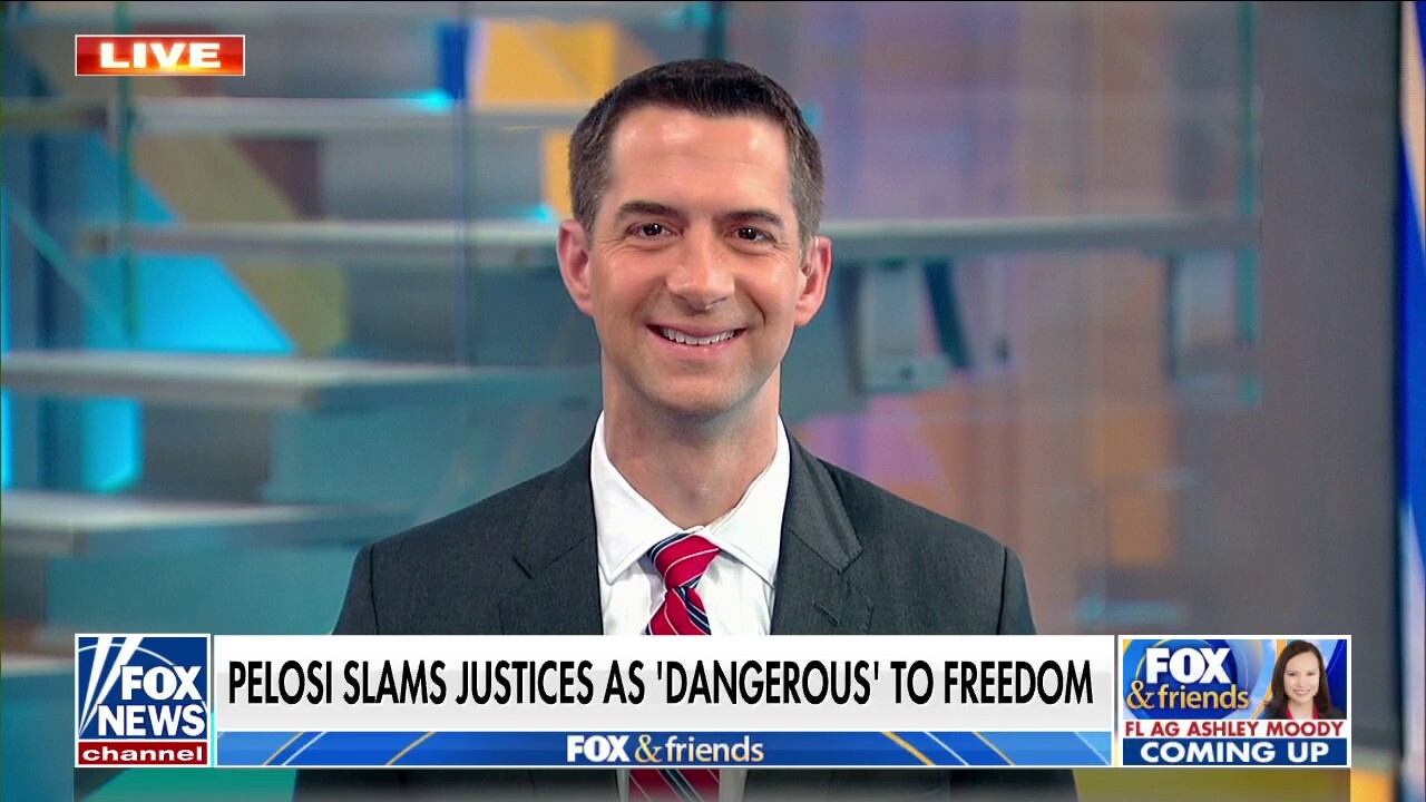 Sen. Tom Cotton unveils new book 'Only the Strong' on 'Fox & Friends'