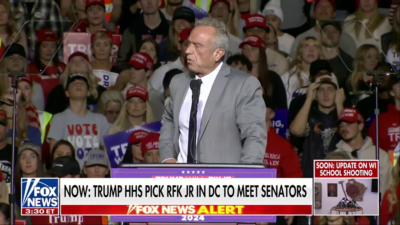 Trump nominee RFK, Jr. meets with senators in DC