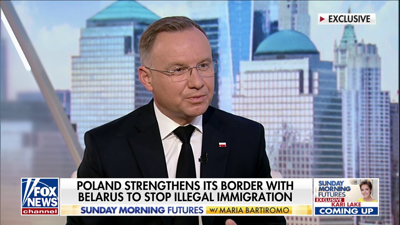 President of Poland Andrzej Duda discusses the impact of illegal immigration in Europe, the relationship between the U.S. and Poland, and his relationship with the former president.