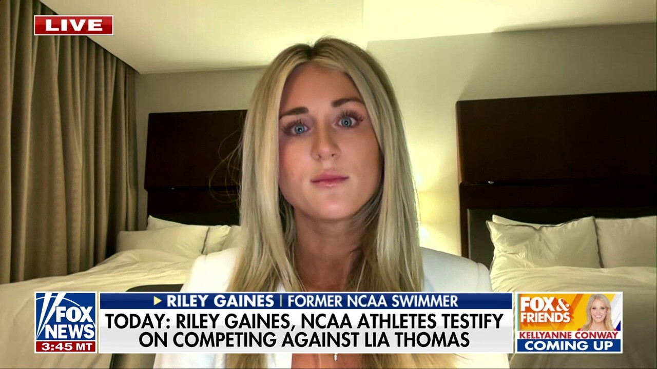 'Deeply misogynistic': Riley Gaines rails against transgender golfer on verge of joining LPGA