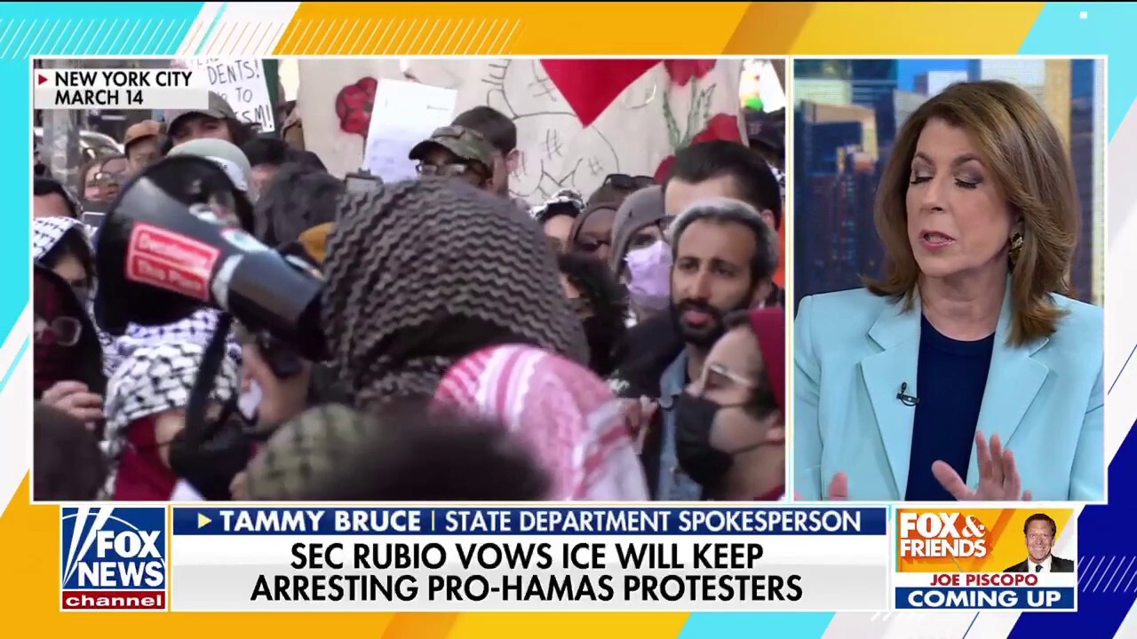 Tammy Bruce warns pro-Hamas protesters: 'You are not welcome in this country'